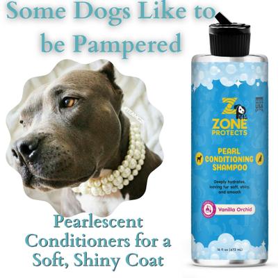 Show full view: Zone Protects Pets Pearl Hydrating Pet Shampoo, Vanilla Orchid, 16-fl oz bottle slide 5 of 5