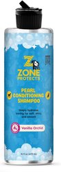 Zone Protects Pets Pearl Hydrating Pet Shampoo, Vanilla Orchid, 16-fl oz bottle