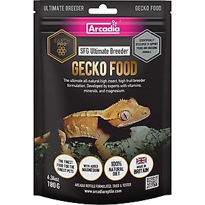 Arcadia Reptile Earth Pro SFG Ultimate Breeder Gecko Food, 6.34-oz