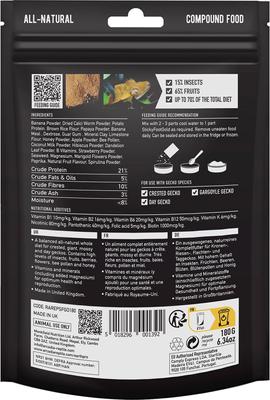 Show full view: Arcadia Reptile Earth Pro SFG Original Gecko Food, 6.34-oz slide 3 of 4