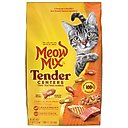 Meow Mix Tender Centers Salmon & White Meat Chicken Dry Cat Food, 3-lb bag