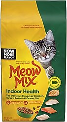 Meow Mix Indoor Health Dry Cat Food, 6.3-lb bag