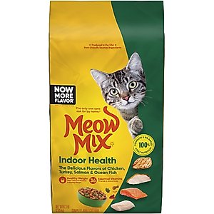 Meow Mix Indoor Health Dry Cat Food, 6.3-lb bag