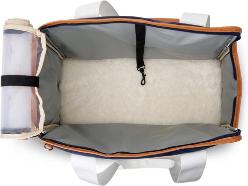 Show full view: Boulevard Pluto Personalized Dog & Cat Carrier Tote, Navy slide 8 of 9