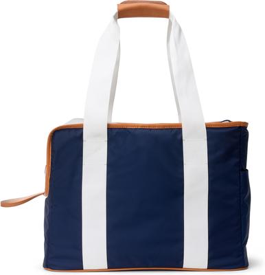 Show full view: Boulevard Pluto Personalized Dog & Cat Carrier Tote, Navy slide 7 of 9