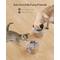 Show in main carousel: PEKTACO Stainless Steel Cat Water Fountain with Big Level Window, 3.2 liter slide 4 of 8