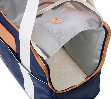 Show full view: Boulevard Pluto Personalized Dog & Cat Carrier Tote, Navy slide 9 of 9