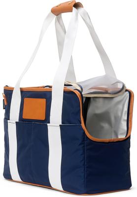 Show full view: Boulevard Pluto Personalized Dog & Cat Carrier Tote, Navy slide 4 of 9