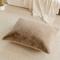 Show in main carousel: Allisandro Extra Soft Faux Fur Pillow Dog Bed with Removable Cover, Brown, X-Large slide 5 of 8