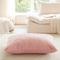 Show in main carousel: Allisandro Extra Soft Faux Fur Pillow Dog Bed with Removable Cover, Pink, X-Large slide 1 of 6