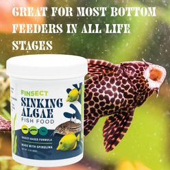 Finsect Sinking Algae Fish Food, 3-oz slide 2 of 8