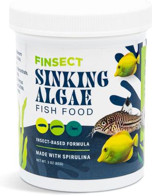 Show full view: Finsect Sinking Algae Fish Food, 3-oz slide 2 of 8