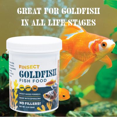 Show full view: Finsect Gold Fish, Fish Food, 3-oz slide 8 of 8