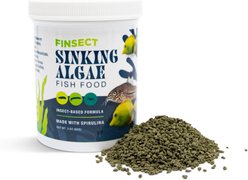Finsect Sinking Algae Fish Food, 3-oz