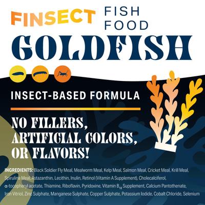 Show full view: Finsect Gold Fish, Fish Food, 3-oz slide 5 of 8