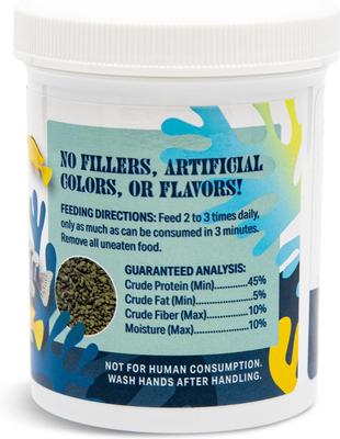 Show full view: Finsect Cichlid Fish food, 3-oz slide 3 of 8