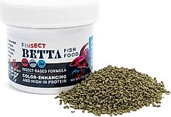 Finsect Betta Fish Food, 1-oz