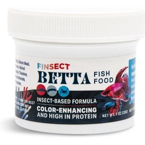Finsect Betta Fish Food, 1-oz