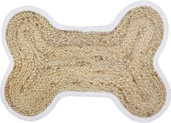 Park Life Designs Loxely Jute Dog Food Mat, Tan