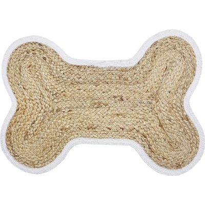 Park Life Designs Park Life Designs Loxely Jute Dog Food Mat, Tan