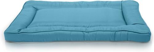 Show full view: Precious Tails Orthopedic Cat & Dog Bed Crate Mat, Teal, Large slide 7 of 8