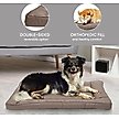 Show in main carousel: Precious Tails Orthopedic Cat & Dog Bed Crate Mat, Mocha, Large slide 3 of 9