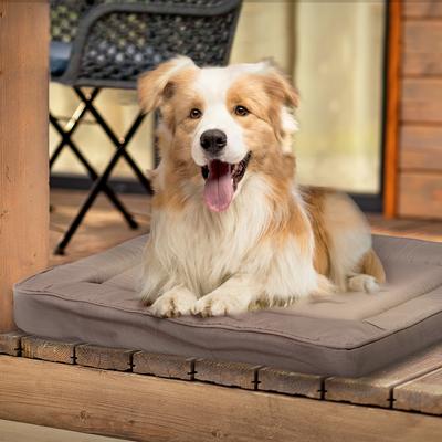 Show full view: Precious Tails Orthopedic Cat & Dog Bed Crate Mat, Mocha, Large slide 4 of 9