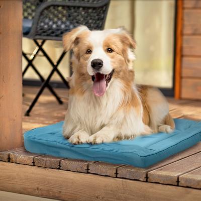 Show full view: Precious Tails Orthopedic Cat & Dog Bed Crate Mat, Teal, Small slide 5 of 9