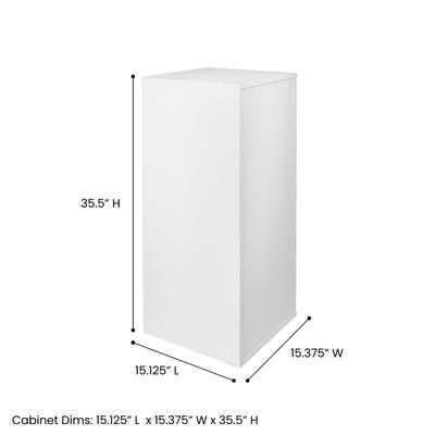 Show full view: HelloReef Aquarium Stand, 15-gal, White slide 2 of 8