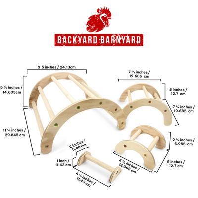 Show full view: Backyard Barnyard Nesting Chick Perch, 4 count slide 4 of 9