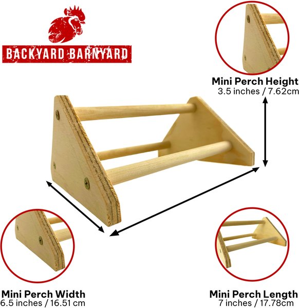 Show full view: Backyard Barnyard Chick Bird Perch Mini, 1 count slide 4 of 9