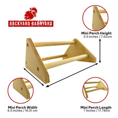 Show full view: Backyard Barnyard Chick Bird Perch Mini, 1 count slide 4 of 9
