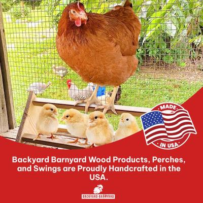 Show full view: Backyard Barnyard Chicken 3 Bar Bird Perch slide 8 of 8