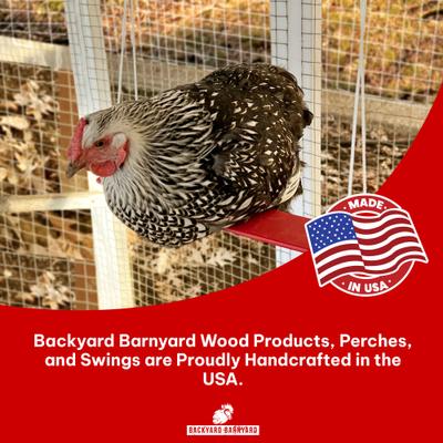 Show full view: Backyard Barnyard Chicken Swing, Red slide 6 of 6