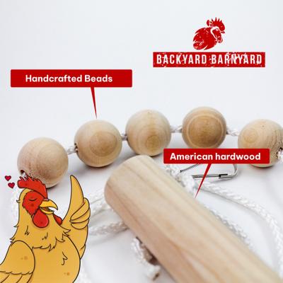 Show full view: Backyard Barnyard Chicken Round Bar Bird Swing slide 8 of 9