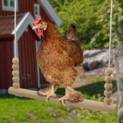 Show full view: Backyard Barnyard Chicken Round Bar Bird Swing slide 6 of 9