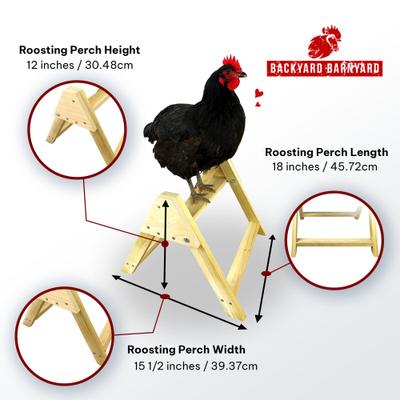 Show full view: Backyard Barnyard Large Chicken Bird Perch slide 3 of 7