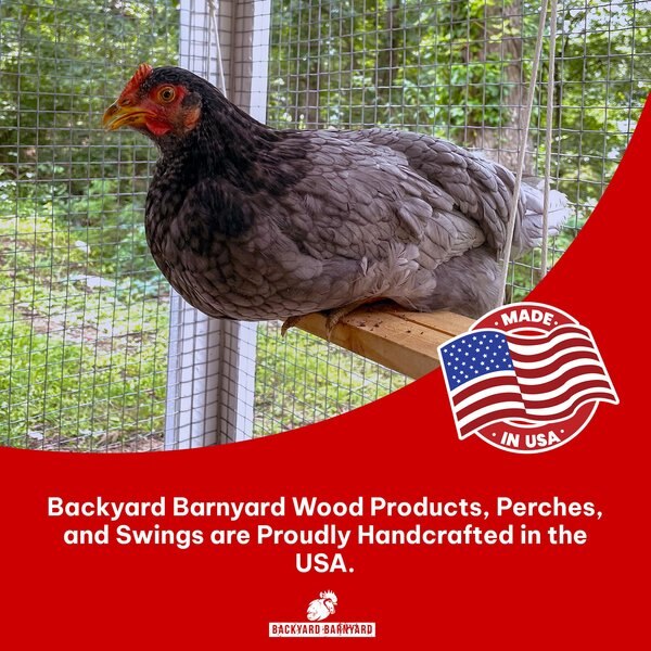 Backyard Barnyard 2 Bar Chicken Bird Swing