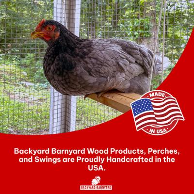 Show full view: Backyard Barnyard 2 Bar Chicken Bird Swing slide 9 of 9