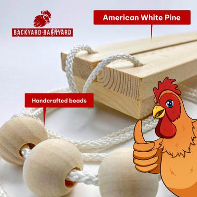 Show full view: Backyard Barnyard 2 Bar Chicken Bird Swing slide 7 of 9