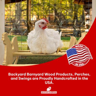 Show full view: Backyard Barnyard Chicken Bird Perch Rocker slide 9 of 9
