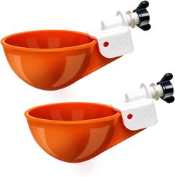 Backyard Barnyard Jumbo Automatic Poultry Cup Drinker, 2 count