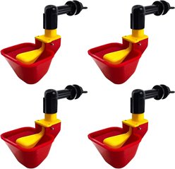 Backyard Barnyard No Peck Poultry Cup Drinker, 4 count