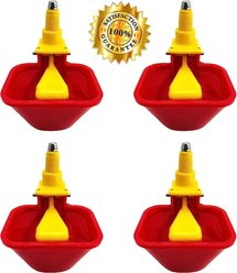 Backyard Barnyard No Peck Vertical Poultry Cup Drinker, 4 count