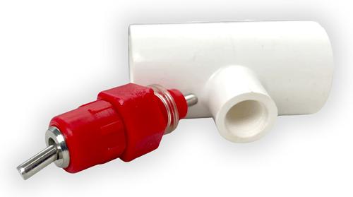 Show full view: Backyard Barnyard PVC Poultry Nipple Kit, 6 count slide 4 of 8