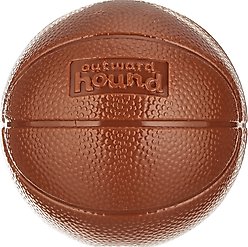 Outward Hound Sport Ballz Basketball Durable Treat-Dispensing Fetch Ball Dog Toy