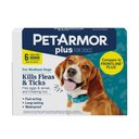 PetArmor Plus Flea & Tick Spot Treatment for Dogs, 23-44 lbs, 6 Doses (6-mos. supply)