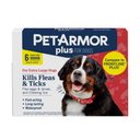 PetArmor Plus Flea & Tick Spot Treatment for Dogs, 89-132 lbs, 6 Doses (6-mos. supply)