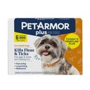PetArmor Plus Flea & Tick Spot Treatment for Dogs, 5-22 lbs, 6 Doses (6-mos. supply)