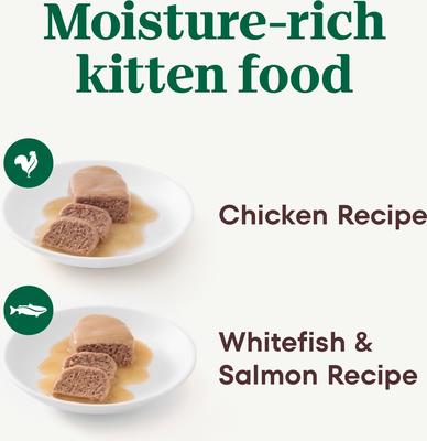 Show full view: Nutro Perfect Portions Kitten Variety Pack Pate Wet Cat Food, 2.6-oz, case of 12 twin-packs slide 4 of 11
